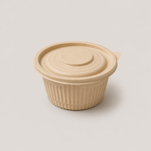 Cornstarch Round Container 500 ml