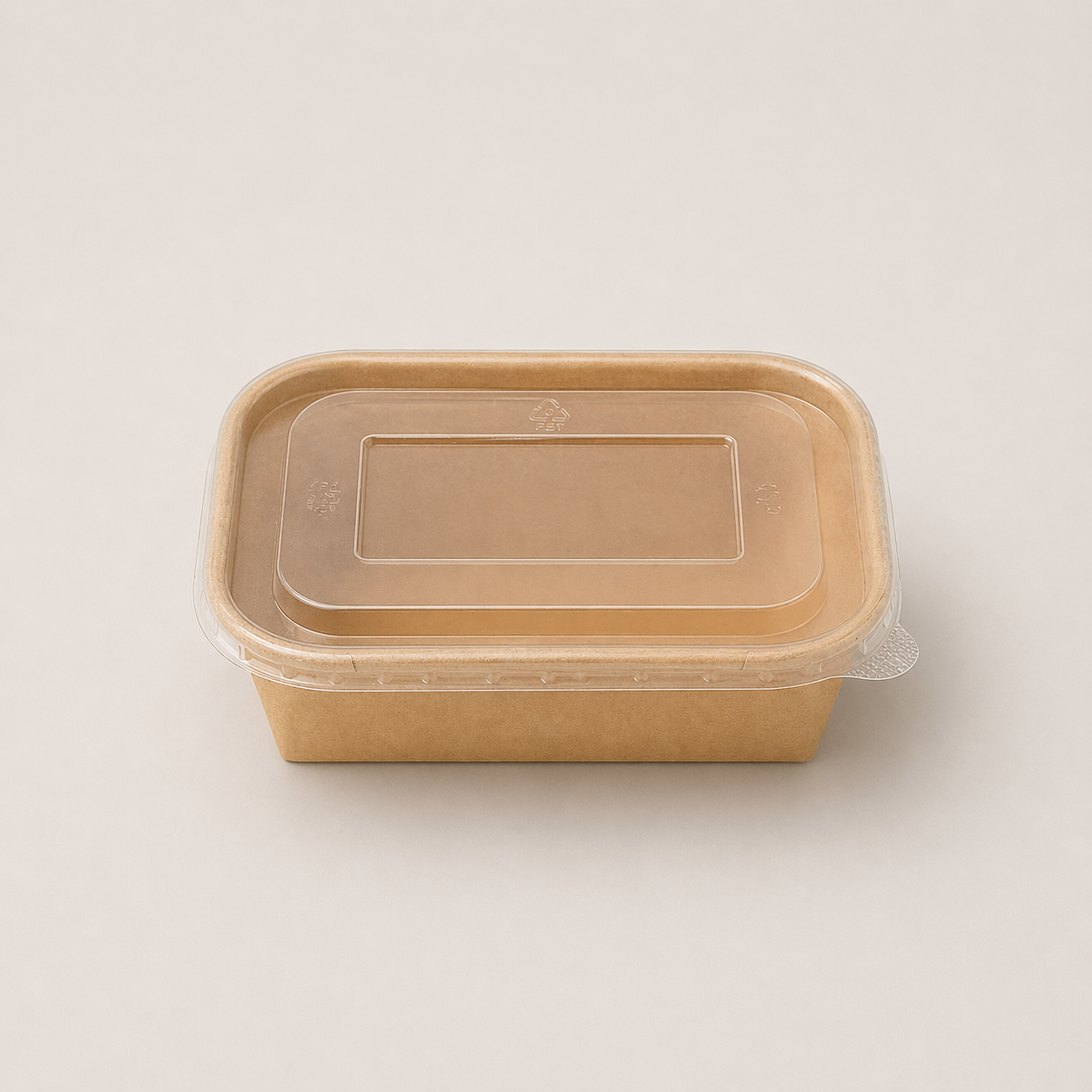 Kraft Paper Container 650 ml - Image 2
