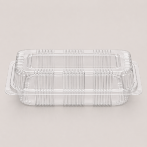 PET Hinge Cake Box 9 Inch