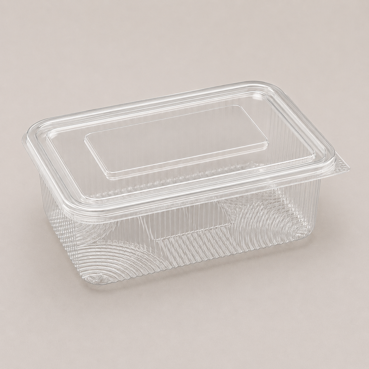 PET Hinge Box 2000 ml - Image 2