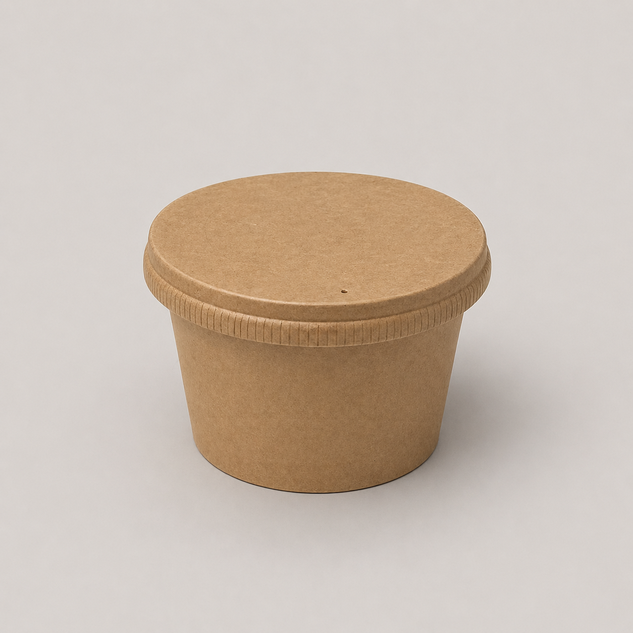 Kraft Round Paper Container 250 ml