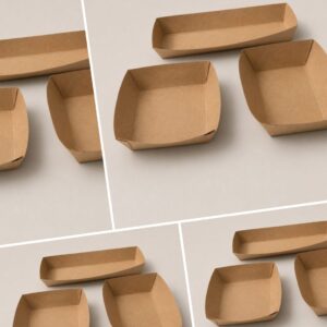 Paper Boat Trays