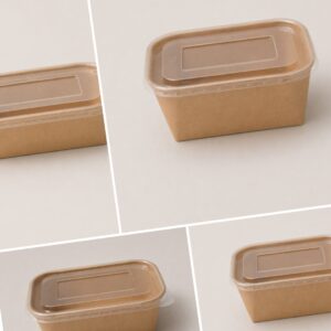 Rectangular Paper Containers