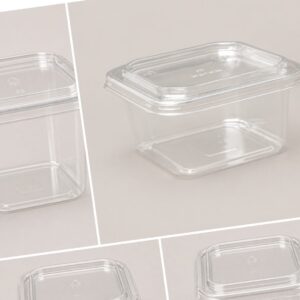 Square Bakery Containers